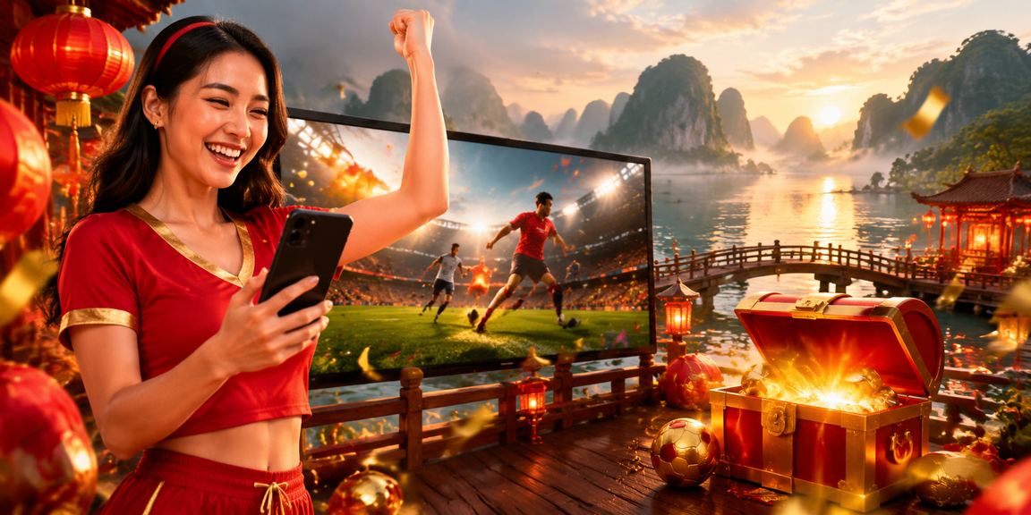 Người dùng Vịnh Hạ Long theo dõi kèo bóng đá trực tuyến trên điện thoại